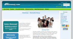 Desktop Screenshot of otomesaj.com