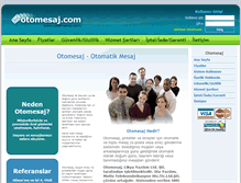 Tablet Screenshot of otomesaj.com